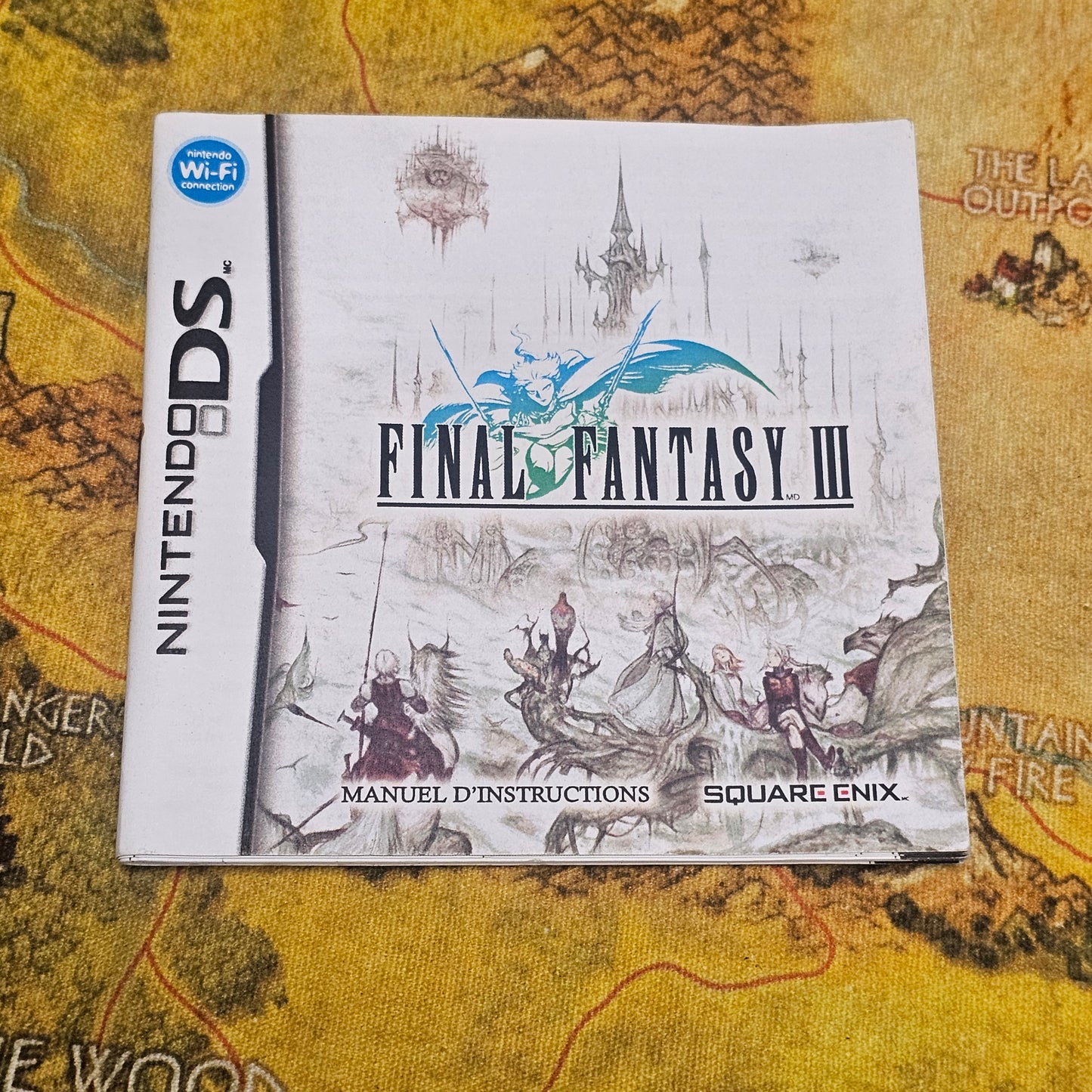 063: MANUAL: Final Fantasy III - DS