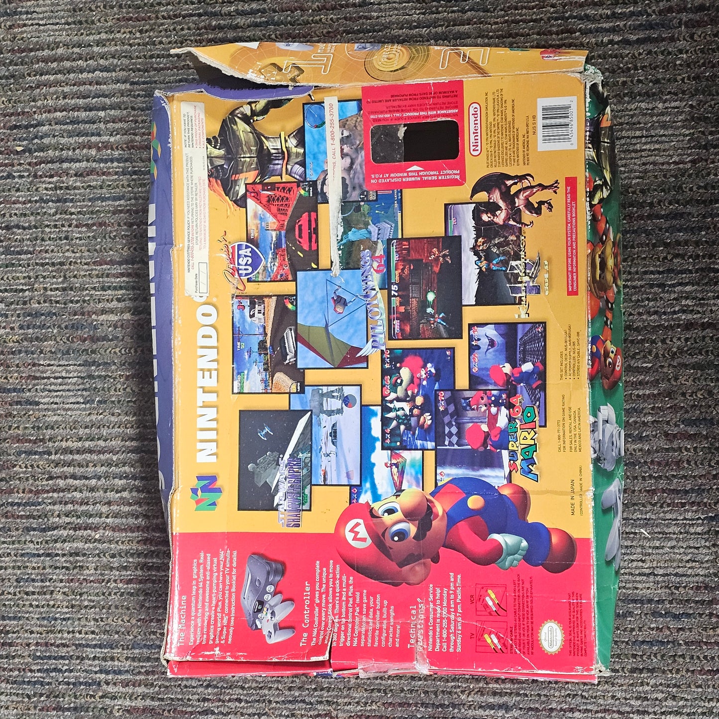 081: N64 Empty Box