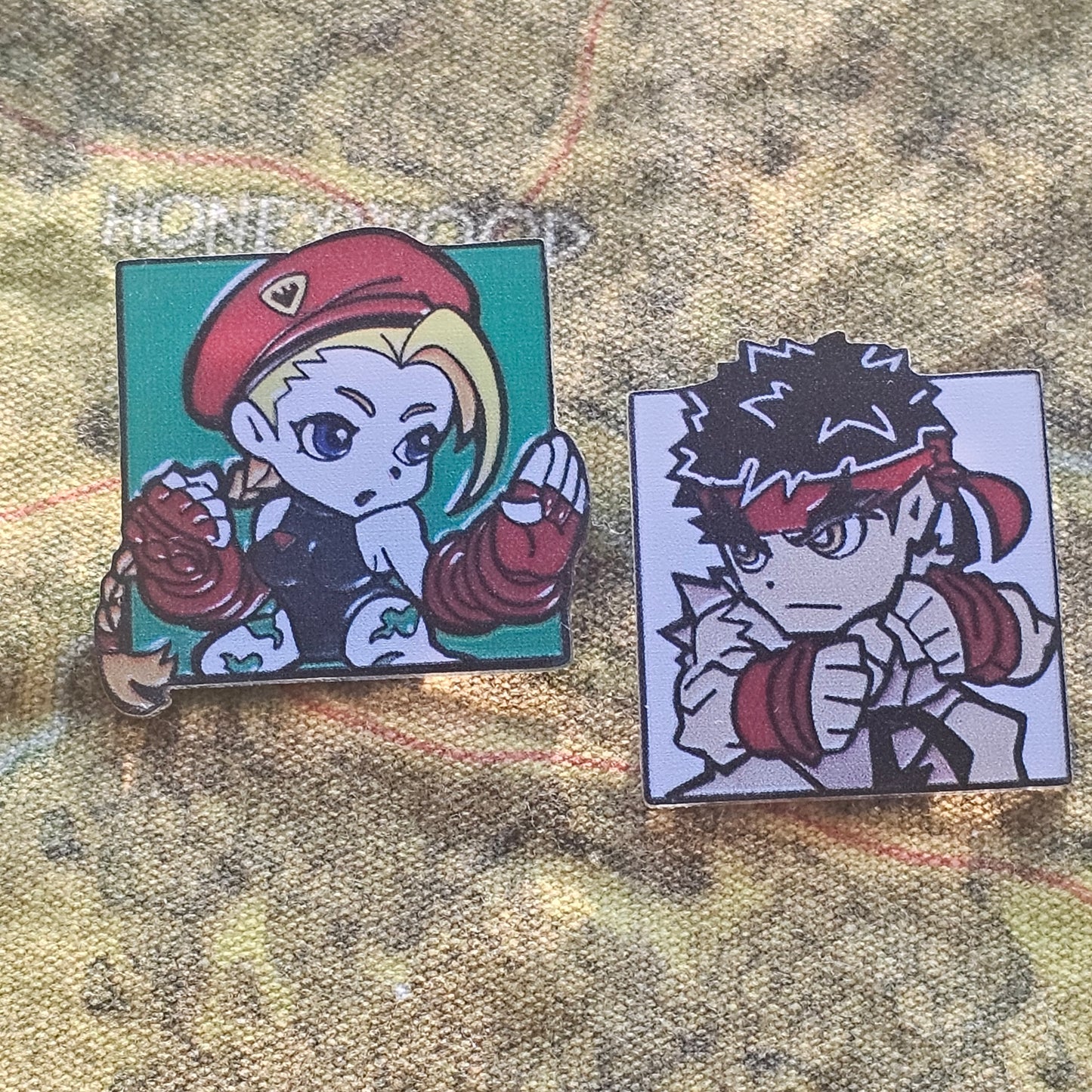 094: Acrylic Streetfighter Pins
