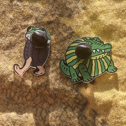 100: Brain Rot Acrylic Pins Lot 5
