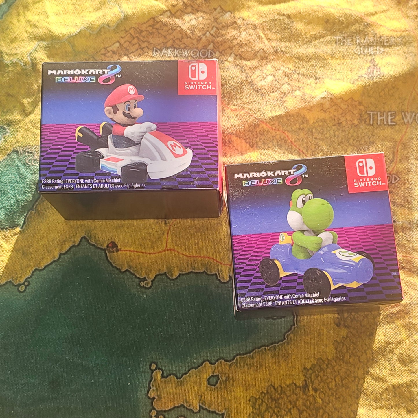 092: McDonalds Mario Kart Toys x 2