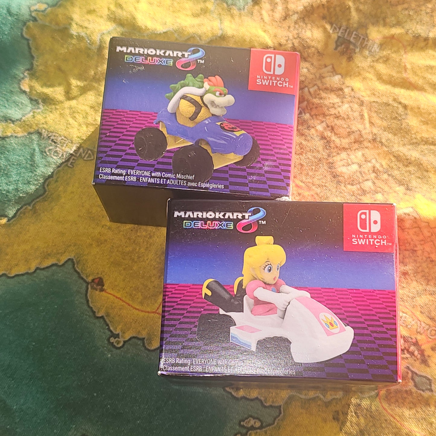 091: McDonalds Mario Kart Toys x 2