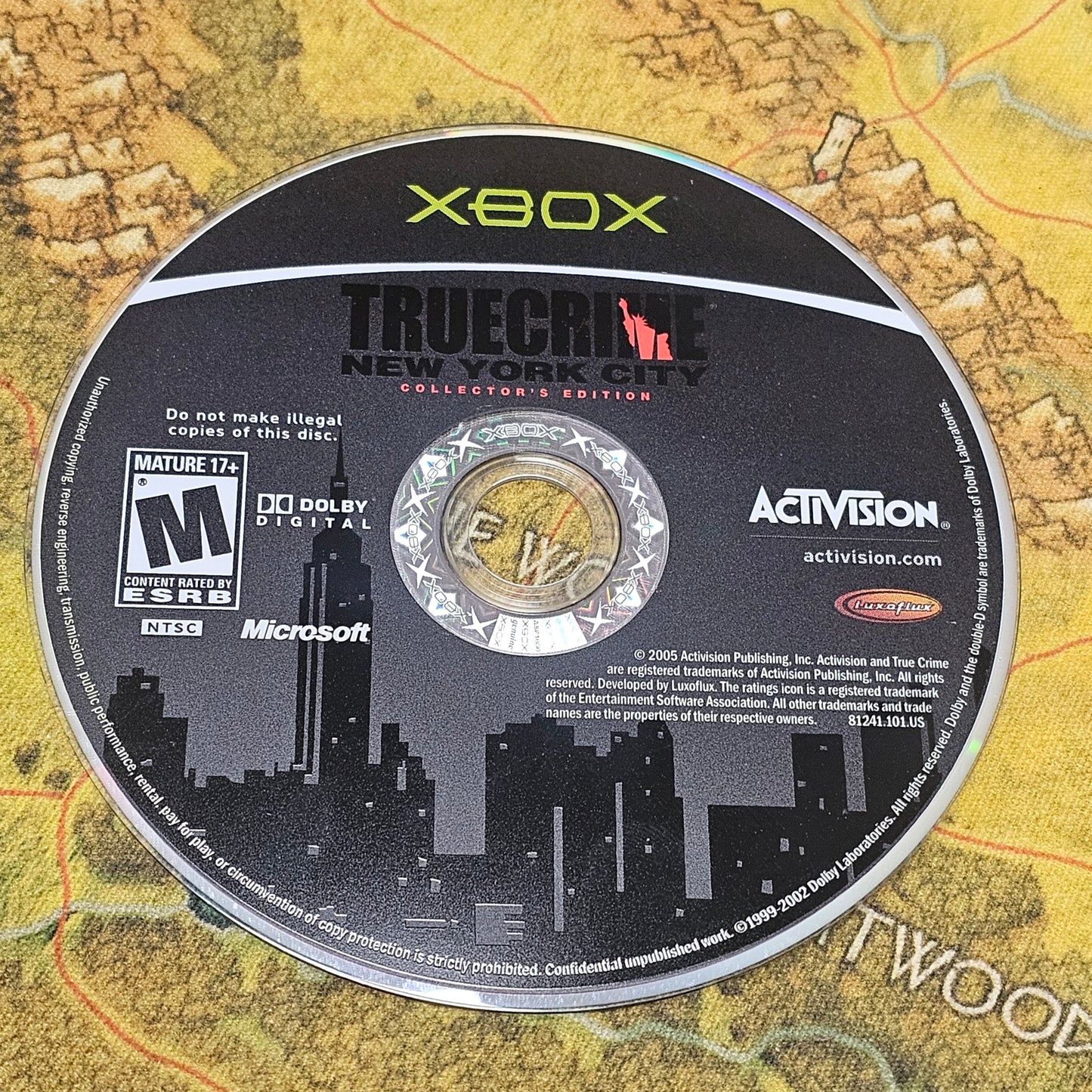062: True Crime New York City - XBox