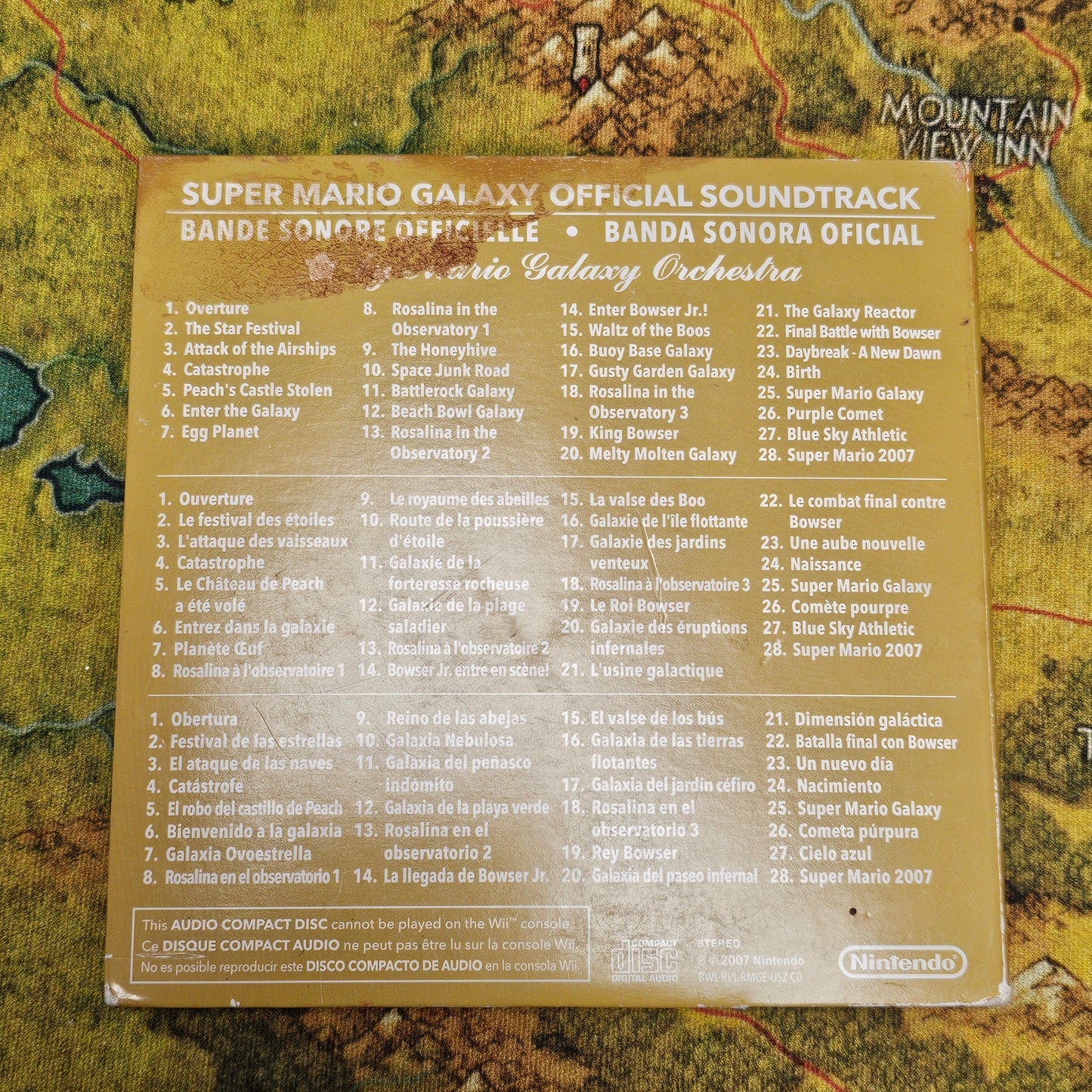 090: Super Mario Galaxy Official Soundtrack (CD)