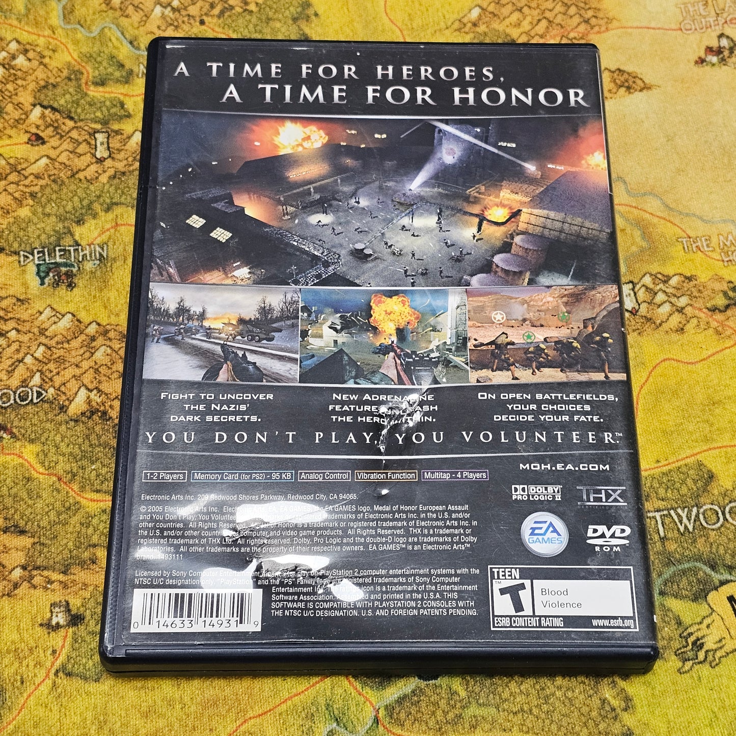 034: Medal of Honor: European Assault - PS2