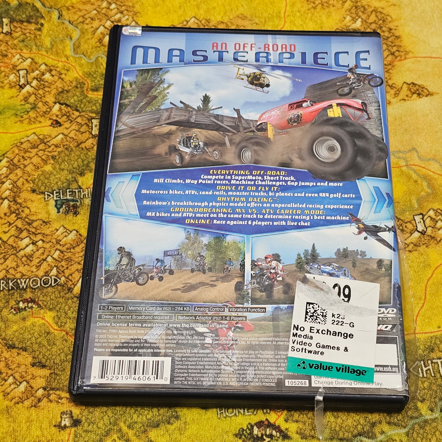 033: MX vs ATV Unleashed - PS2