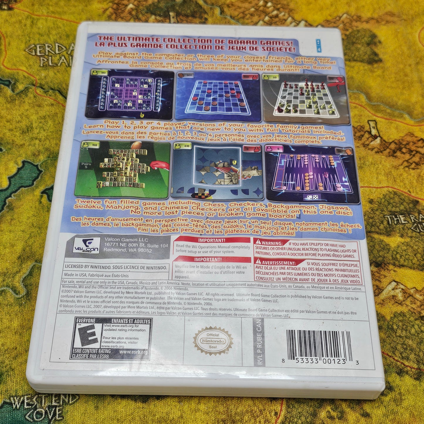 020: Ultimate Board Game Collection - Wii