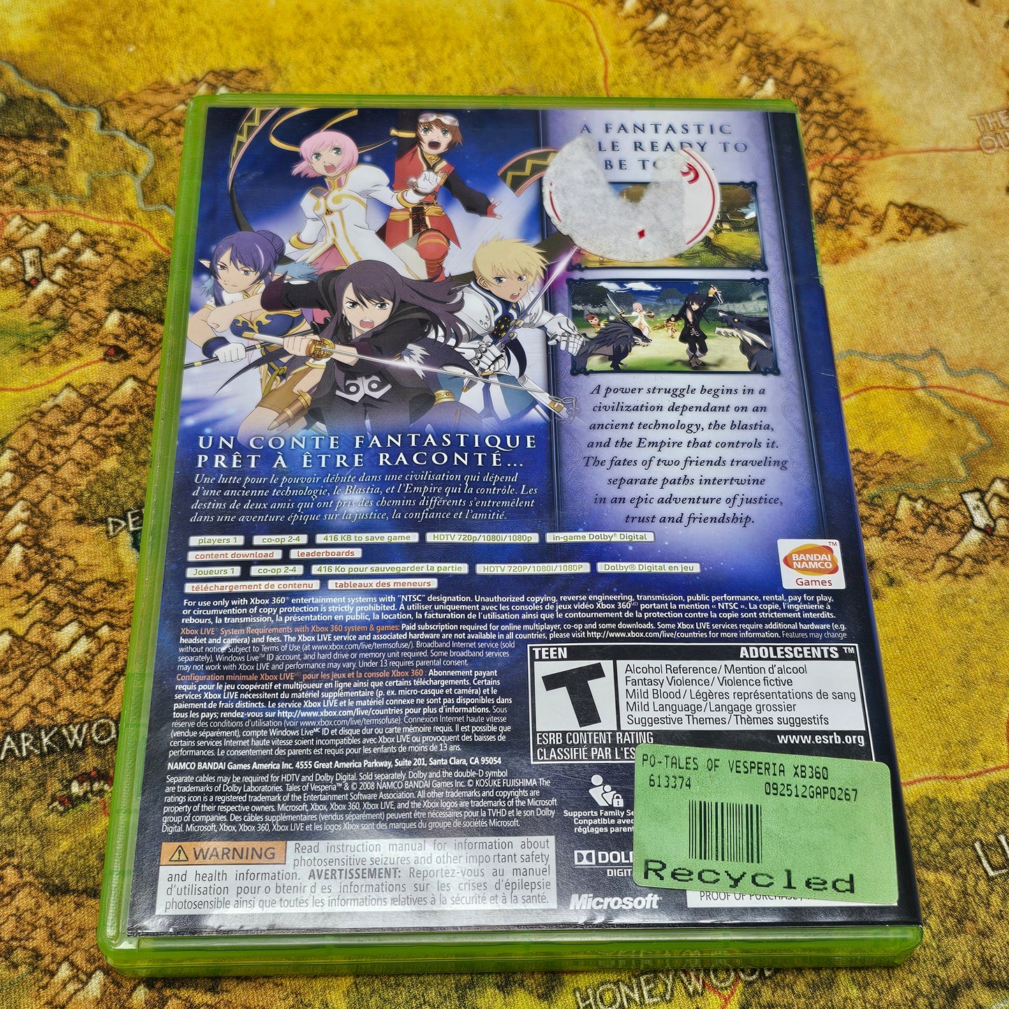 012: Tales of Vesperia - XBox 360