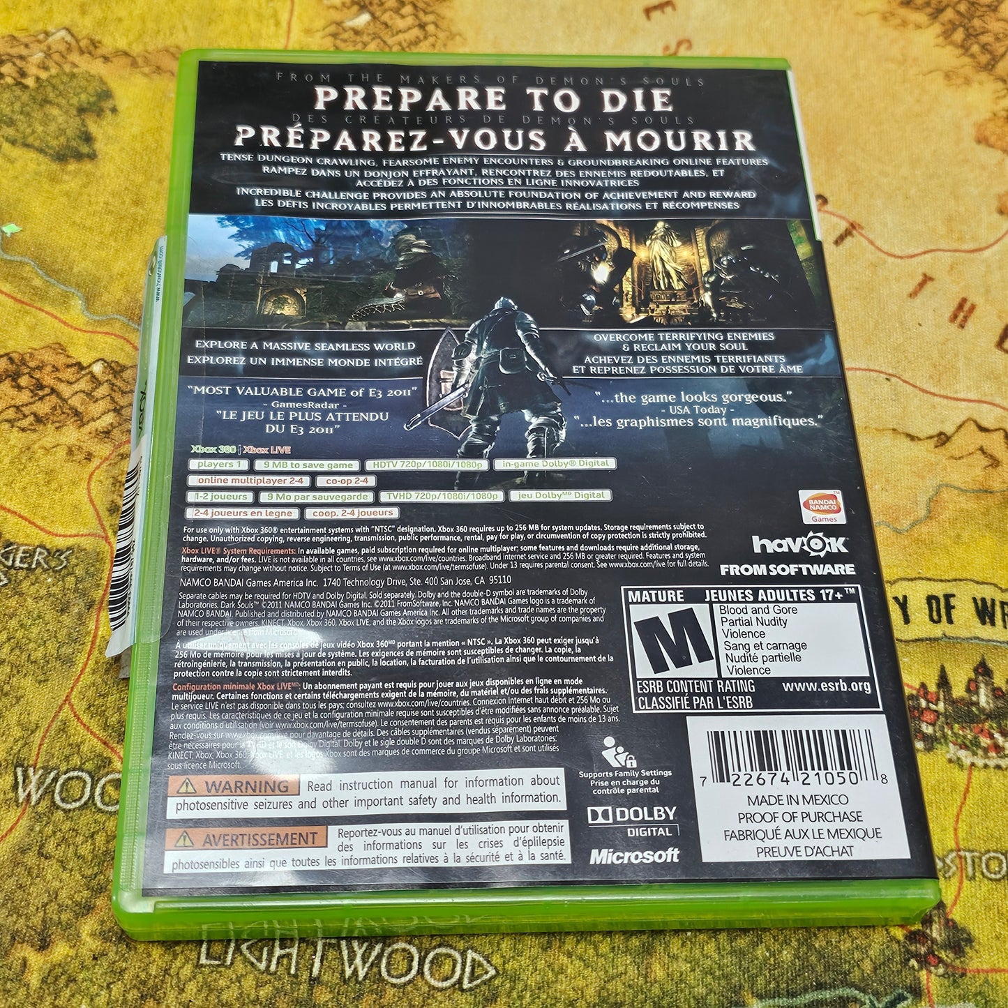 011: Dead Souls - XBox 360