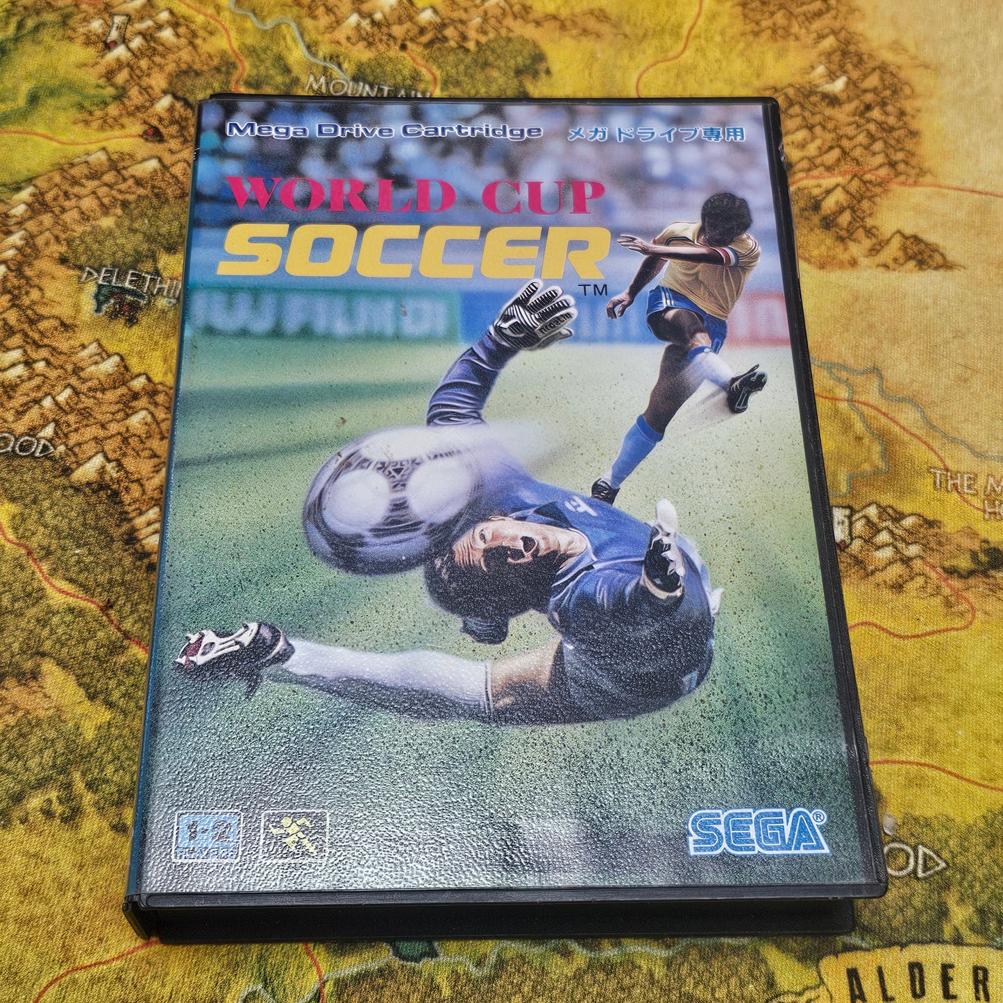 081: World Cup Soccer (Japan Import) - Mega Drive