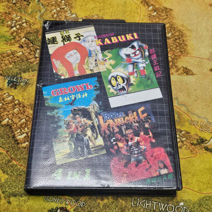 080: 4 in 1 (Japan Import) - Mega Drive