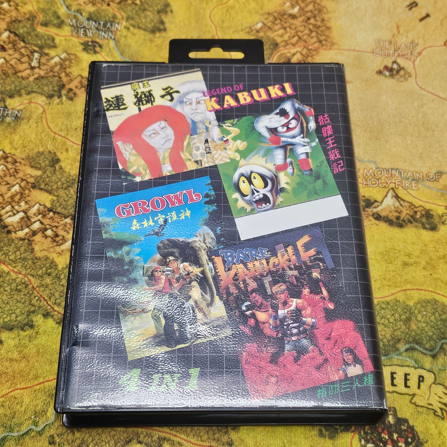 080: 4 in 1 (Japan Import) - Mega Drive
