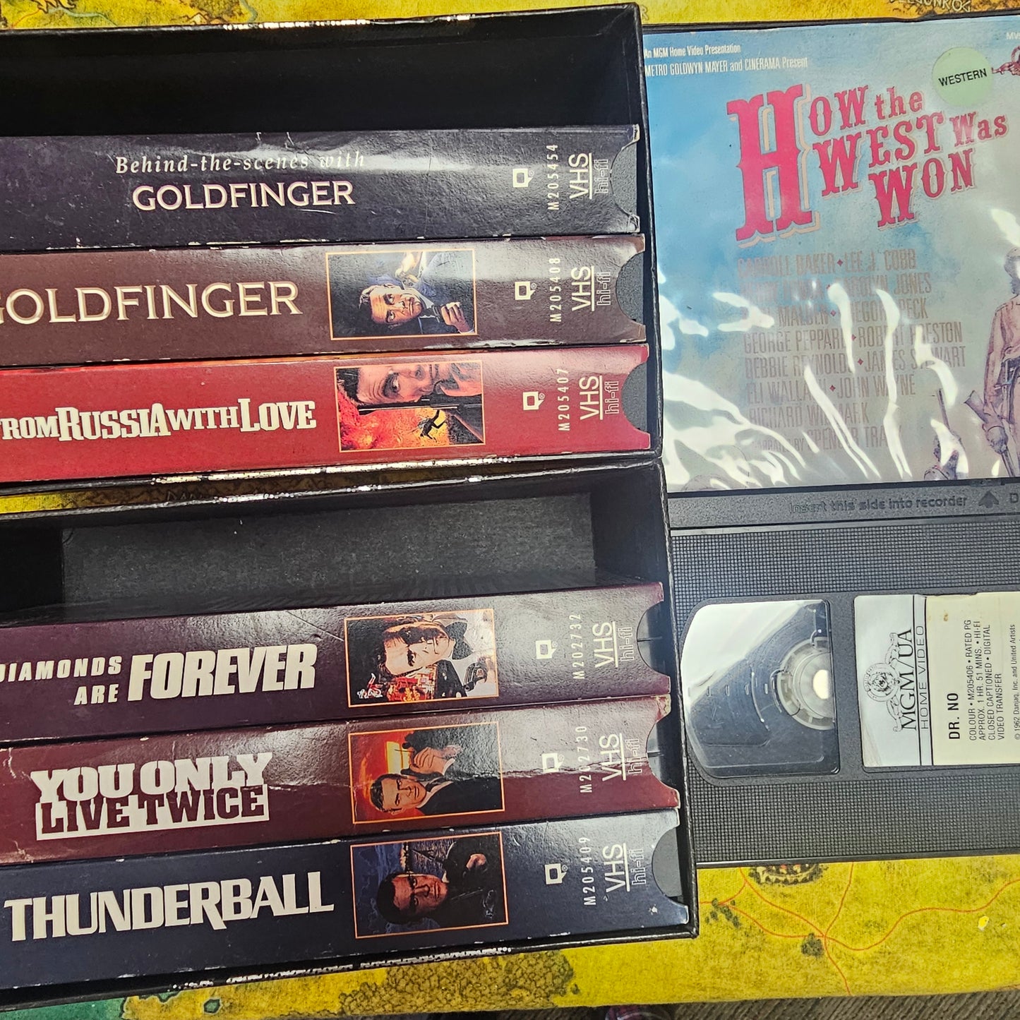 091: Bond/Western Movies (VHS)
