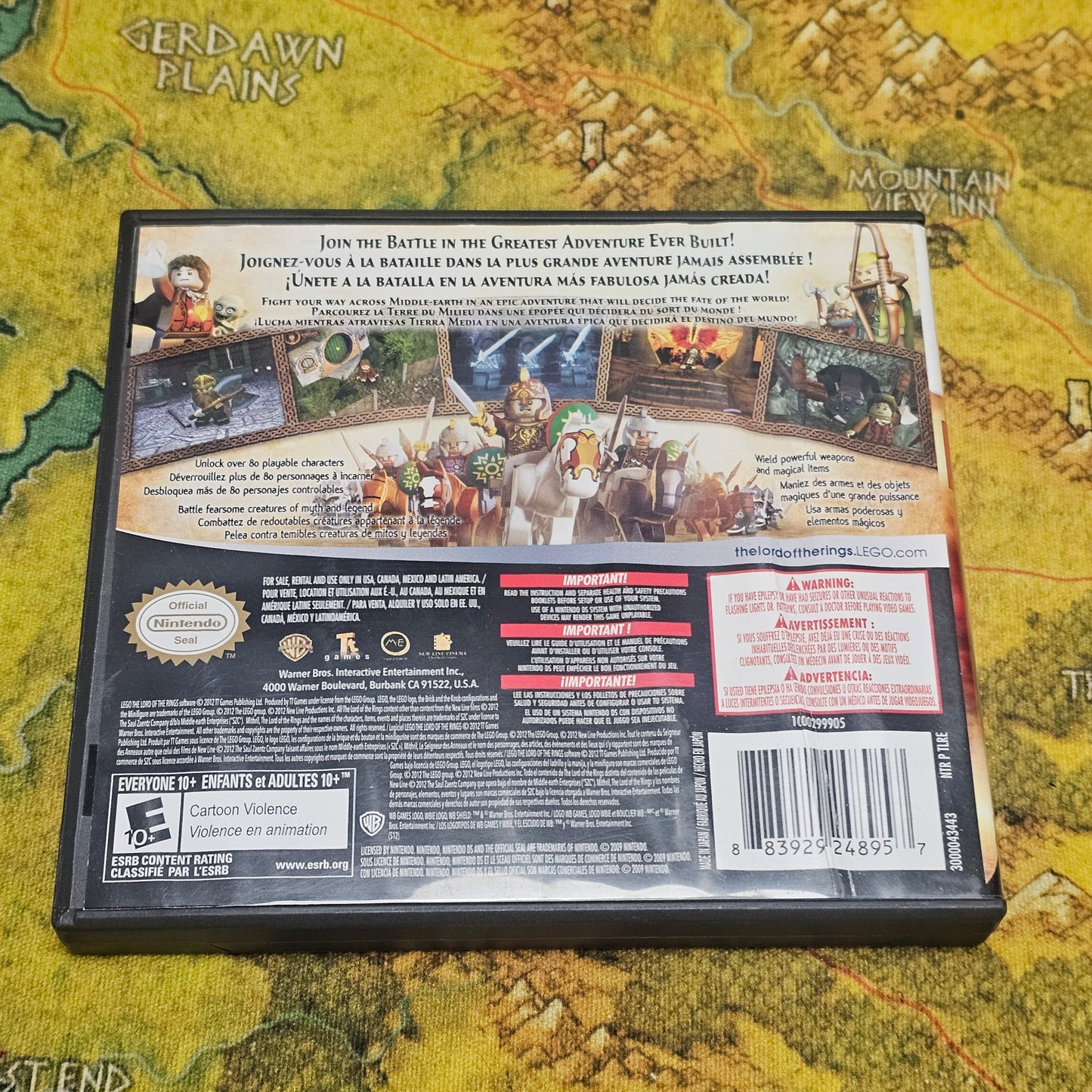155: Lego Lord of the Rings - DS