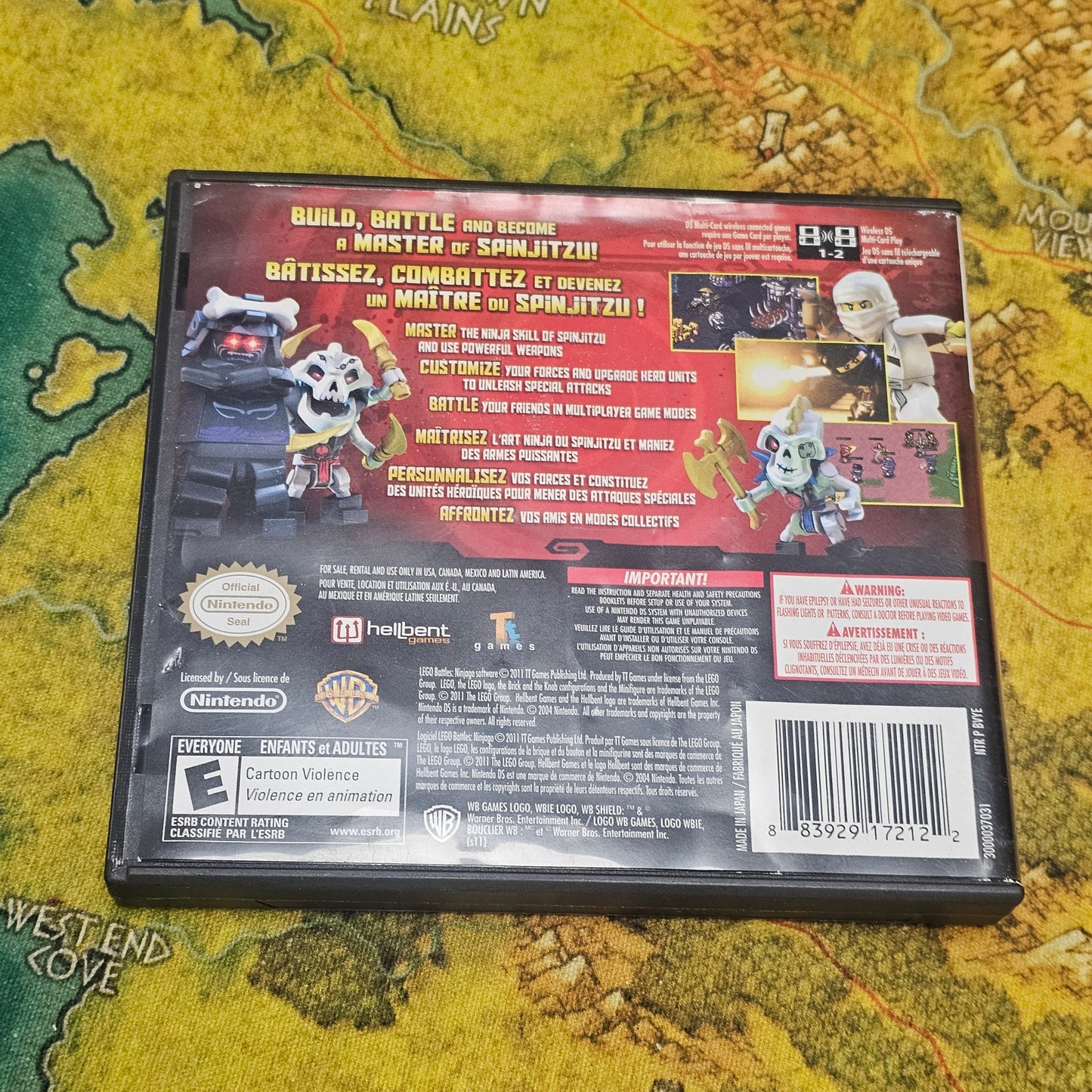 152: Lego Battles Ninjago - DS