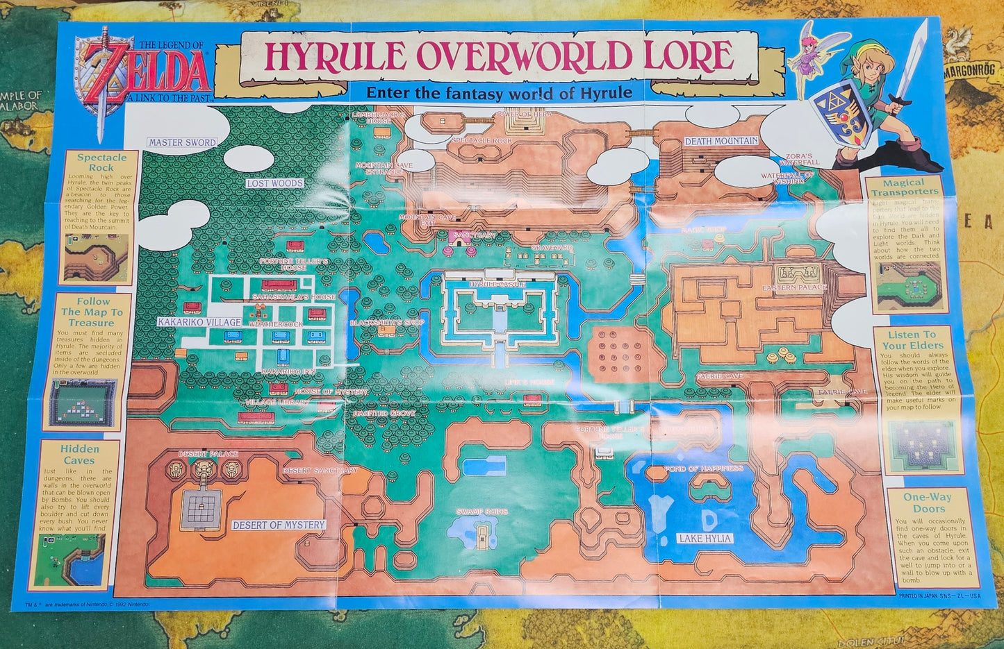 026: Hyrule Lore Map