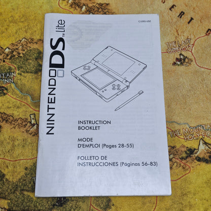 016: DS Lite Instruction Booklet