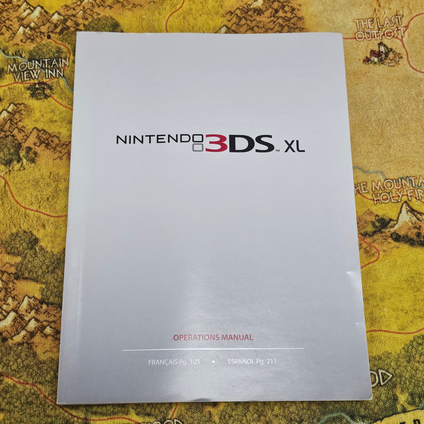 017: 3DS XL Operation Manual
