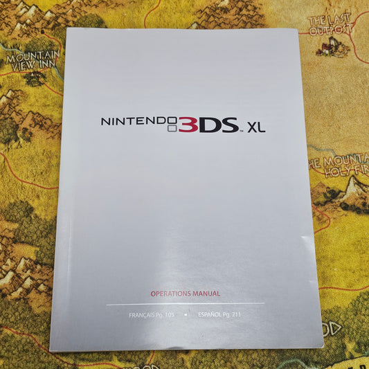 017: 3DS XL Operation Manual