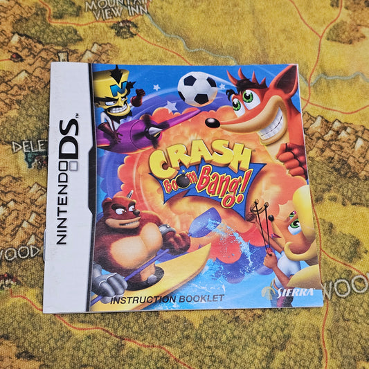 021: MANUAL: Crash Boom Bang - DS
