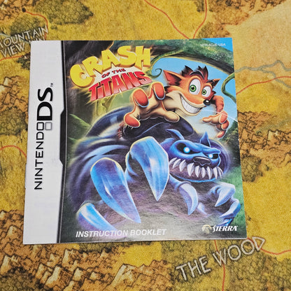 020: MANUAL: Crash of the Titans - DS