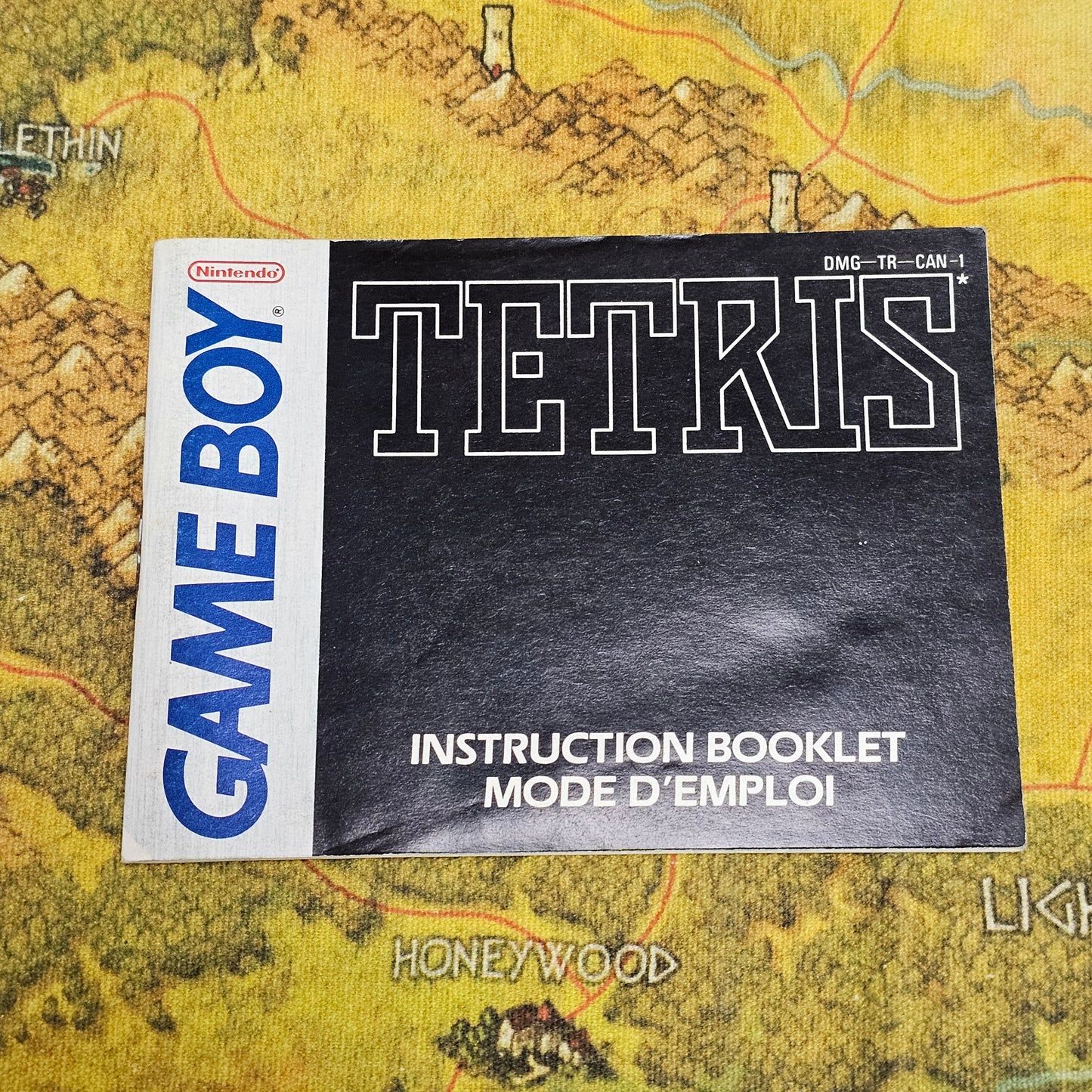 003: MANUAL: Tetris - Game Boy