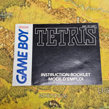 003: MANUAL: Tetris - Game Boy