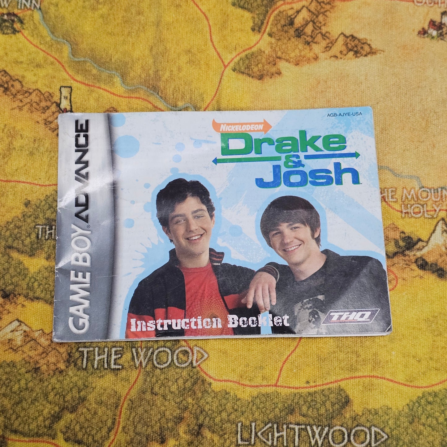 005: MANUAL: Drake and Josh - GBA