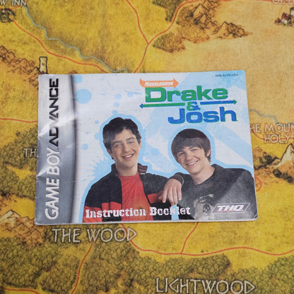 005: MANUAL: Drake and Josh - GBA