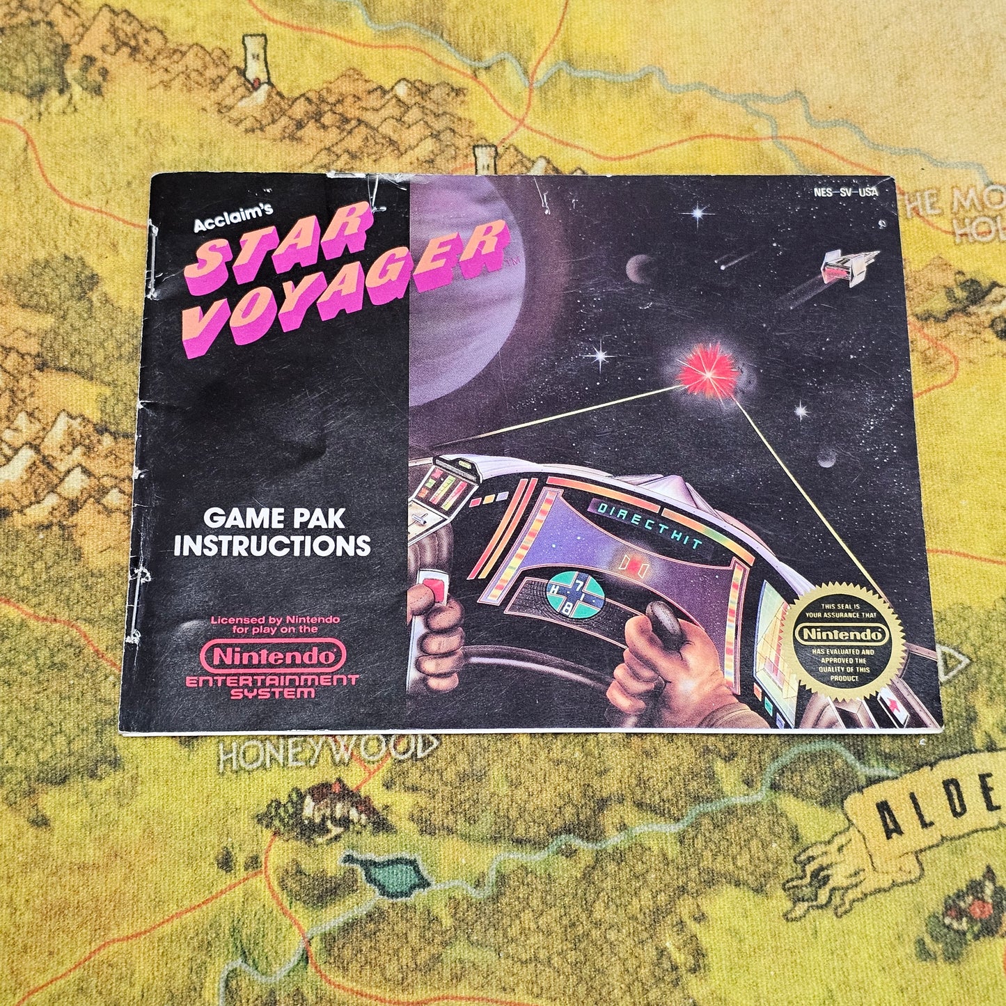 007: MANUAL: Star Voyager Game Pak Instructions - NES