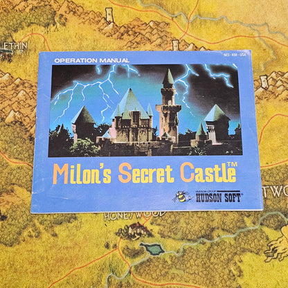 009: MANUAL: Milon's Secret Castle - NES