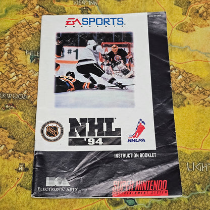 011: MANUAL: NHL 94 - SNES