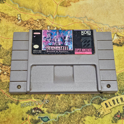 077: Romance of the Three Kingdoms III: Dragon of Destiny - SNES