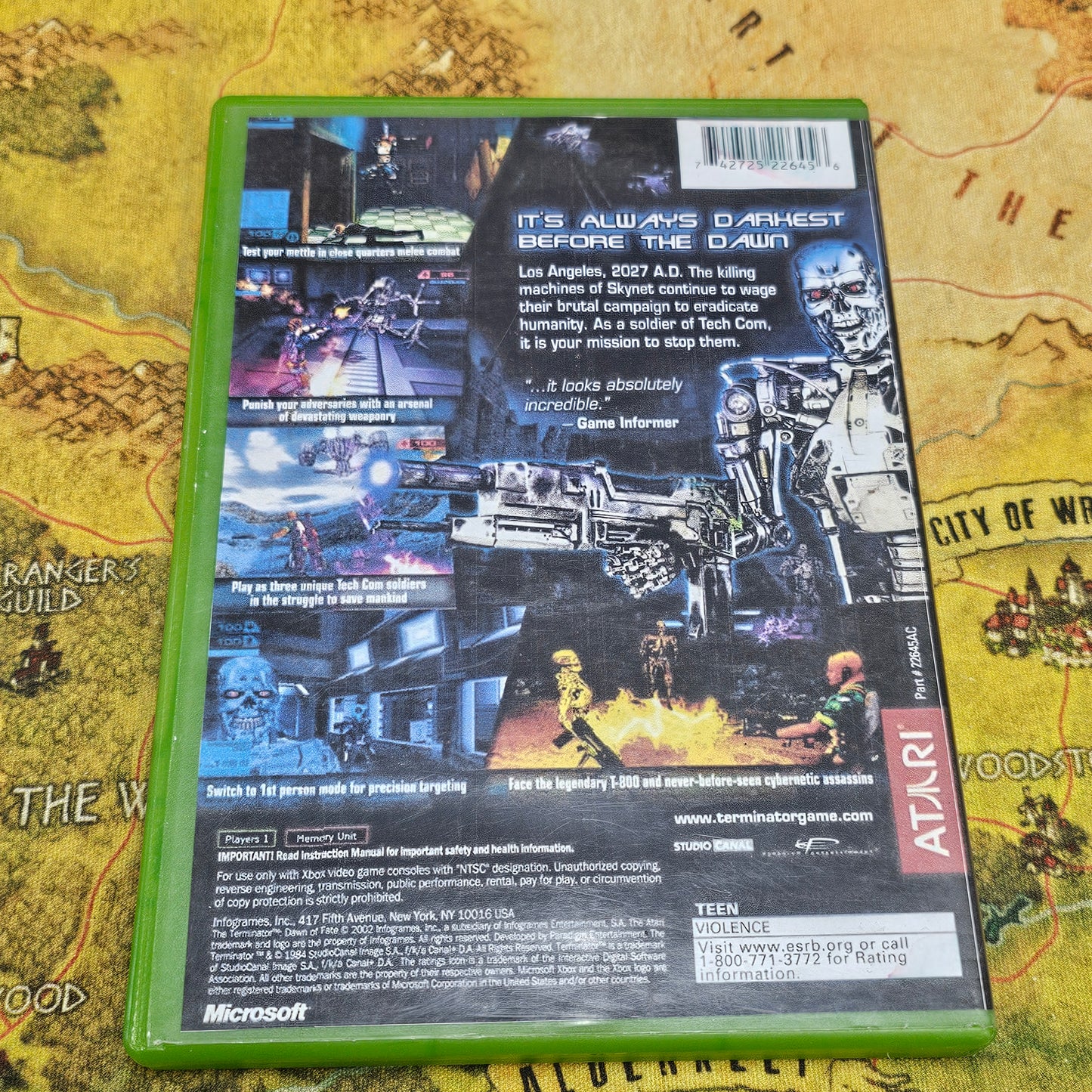 055: The Terminator: Dawn of Fate - XBox