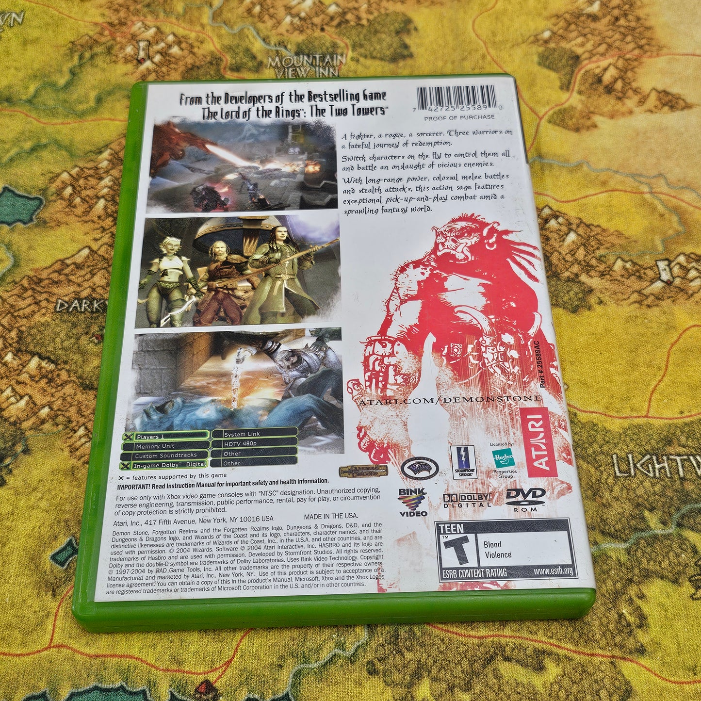 049: Demon Stone - XBox
