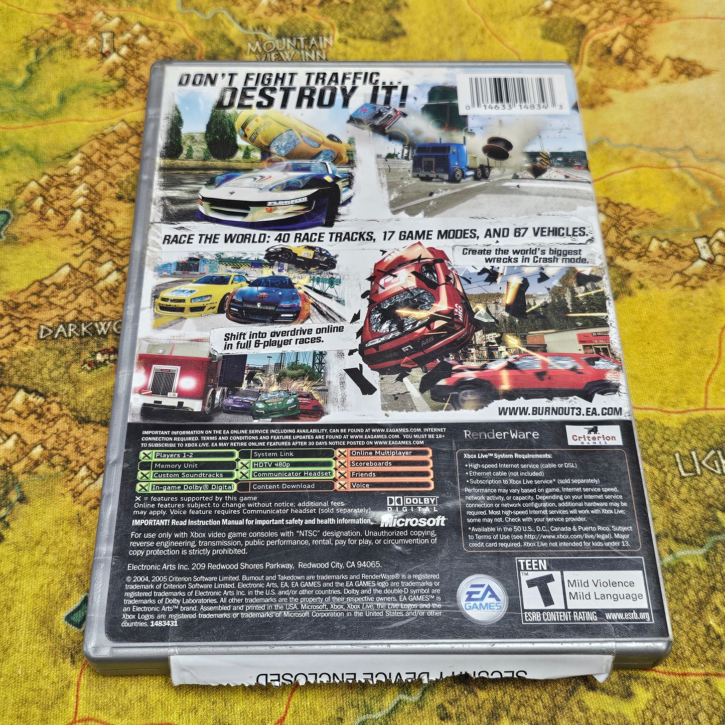 051: Burnout 3: Takedown - XBox