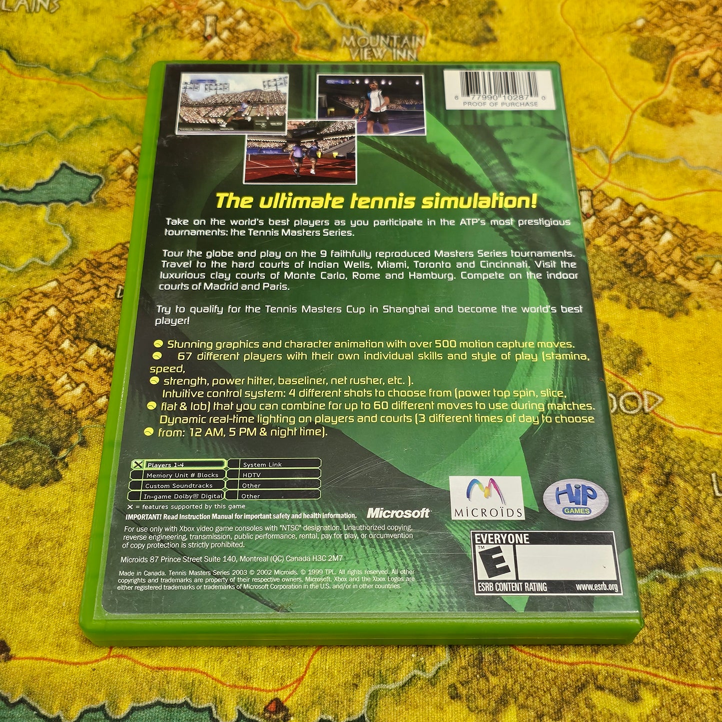 050: Tennis Master Series 2003 - XBox