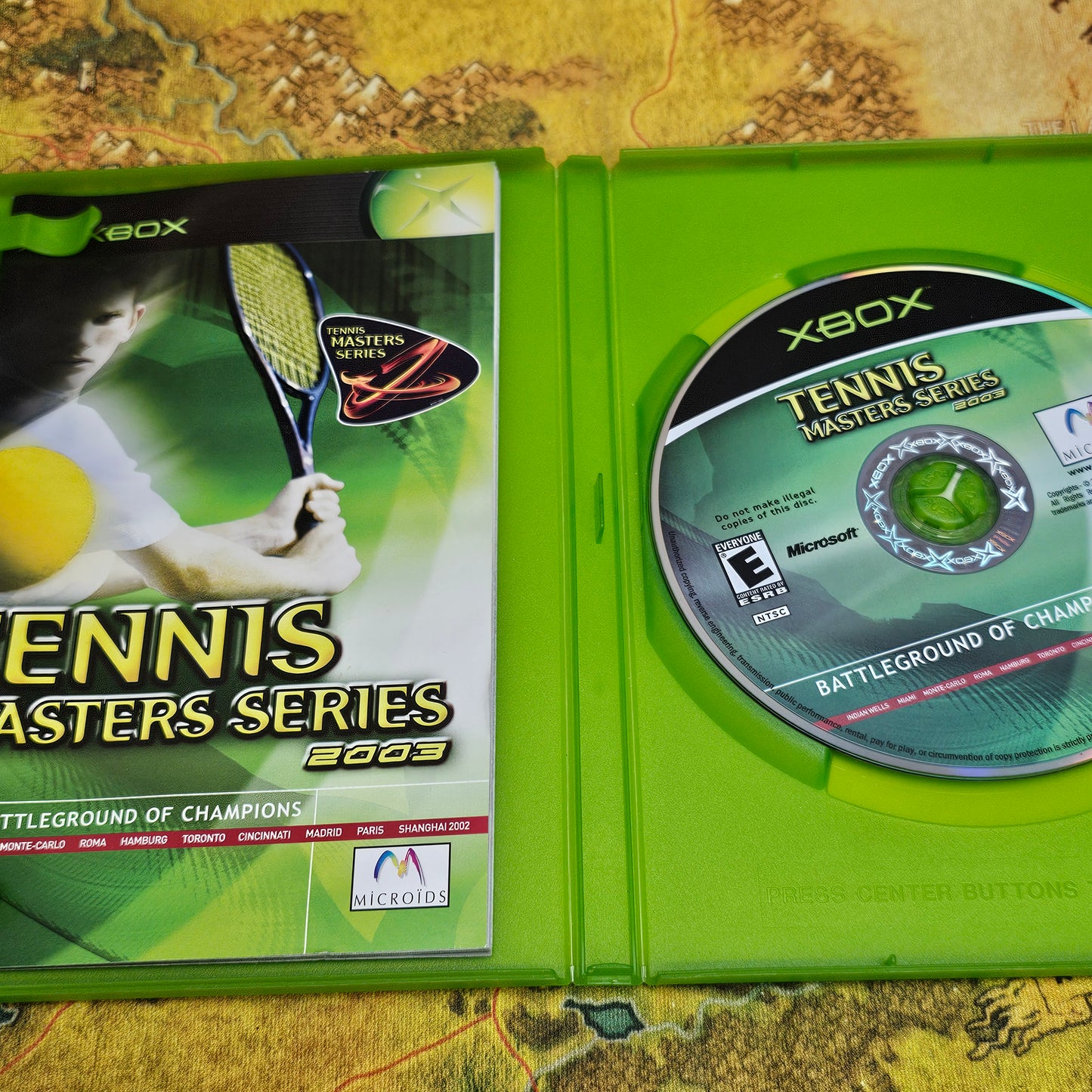 050: Tennis Master Series 2003 - XBox
