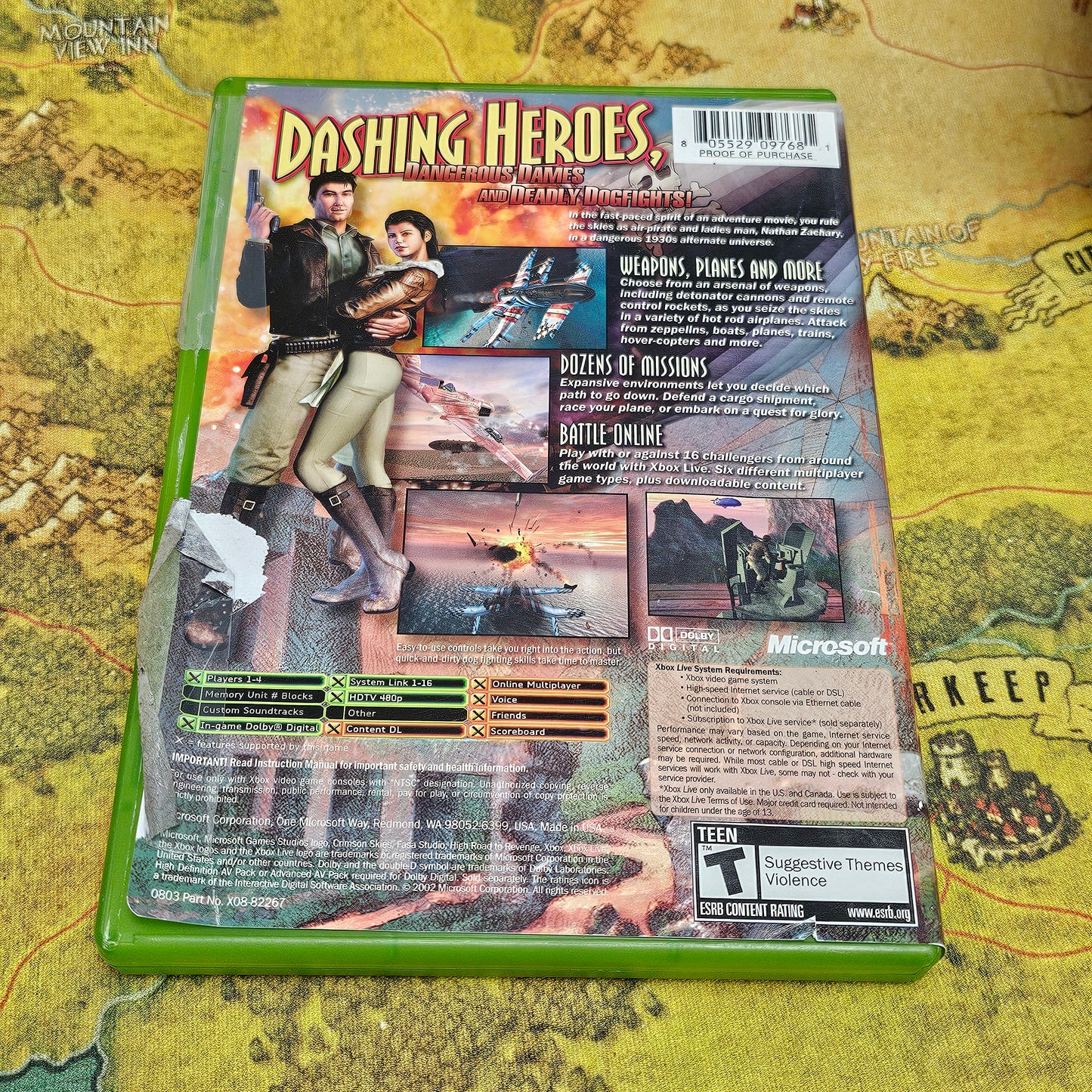 047: Crimson Skies - XBox