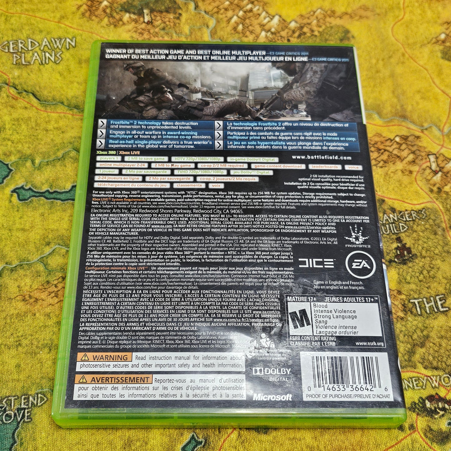043: Battlefield 3 - XBox 360