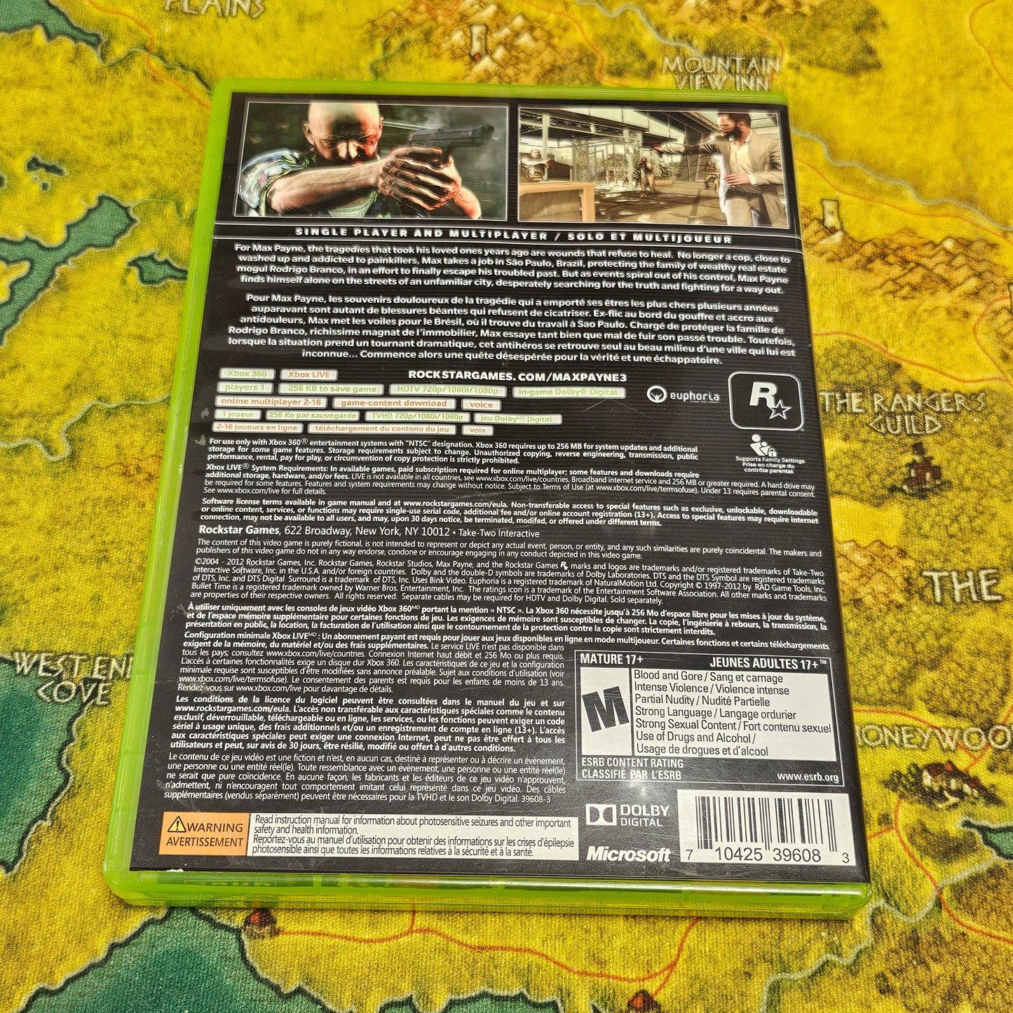 039: Max Payne 3 - XBox 360