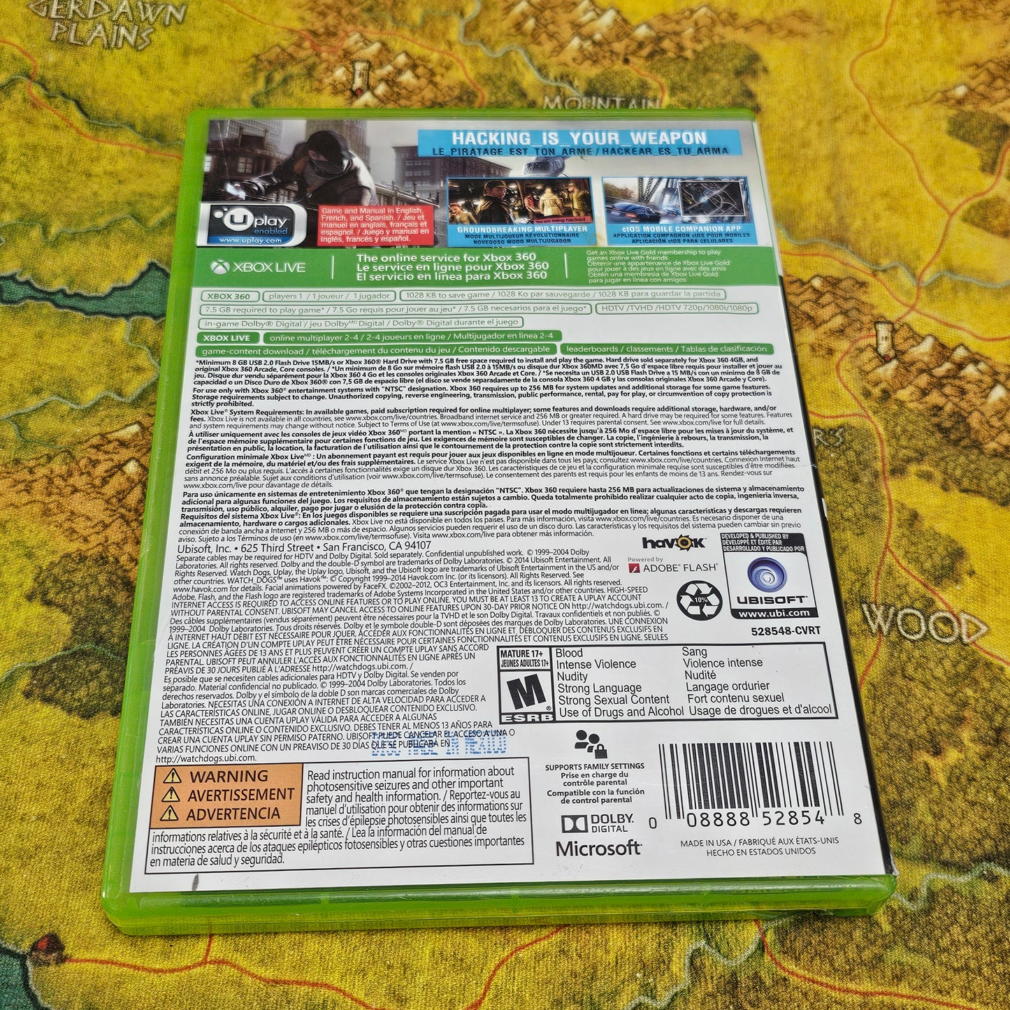 036: Watch Dogs - XBox 360