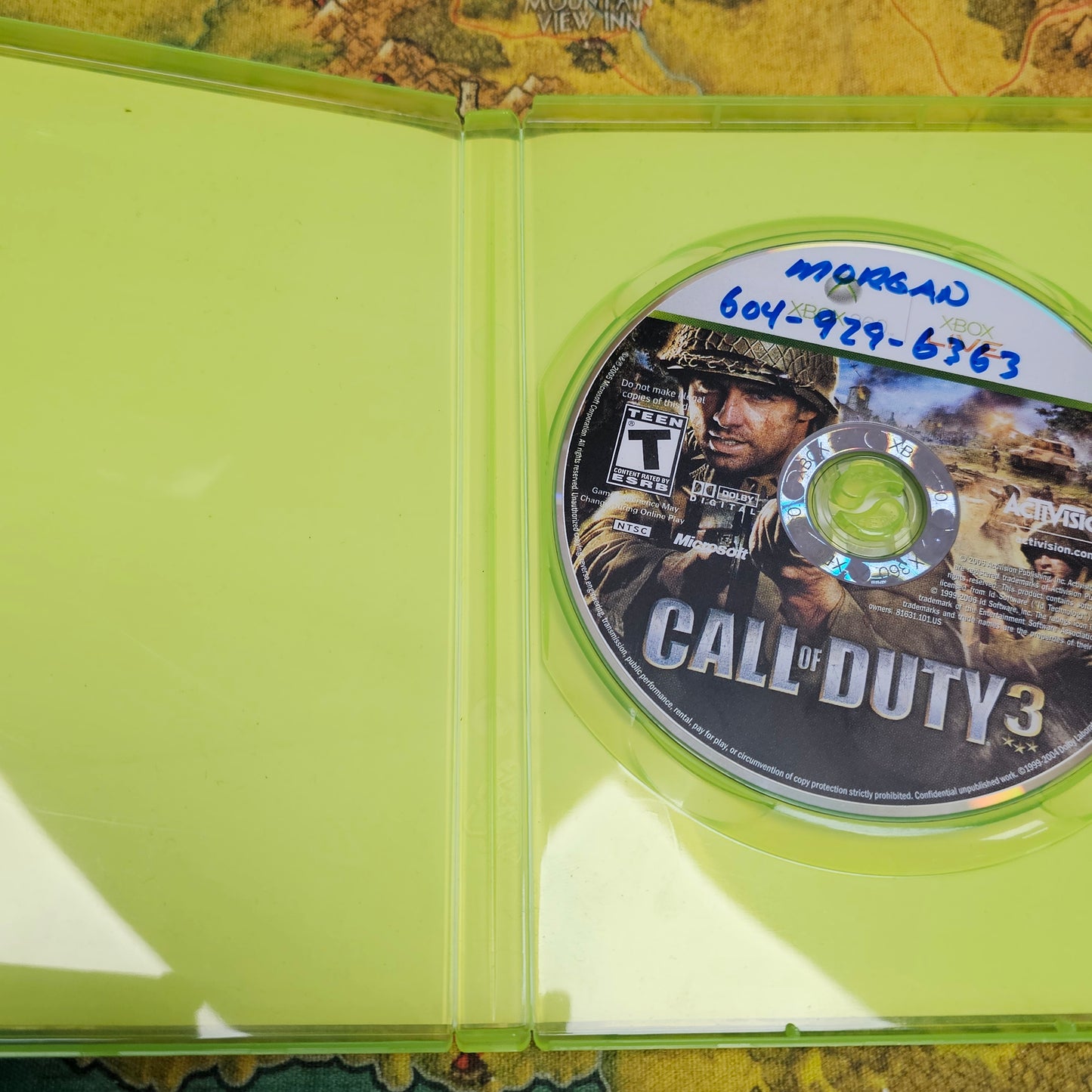 038: Call of Duty 3 - XBox 360