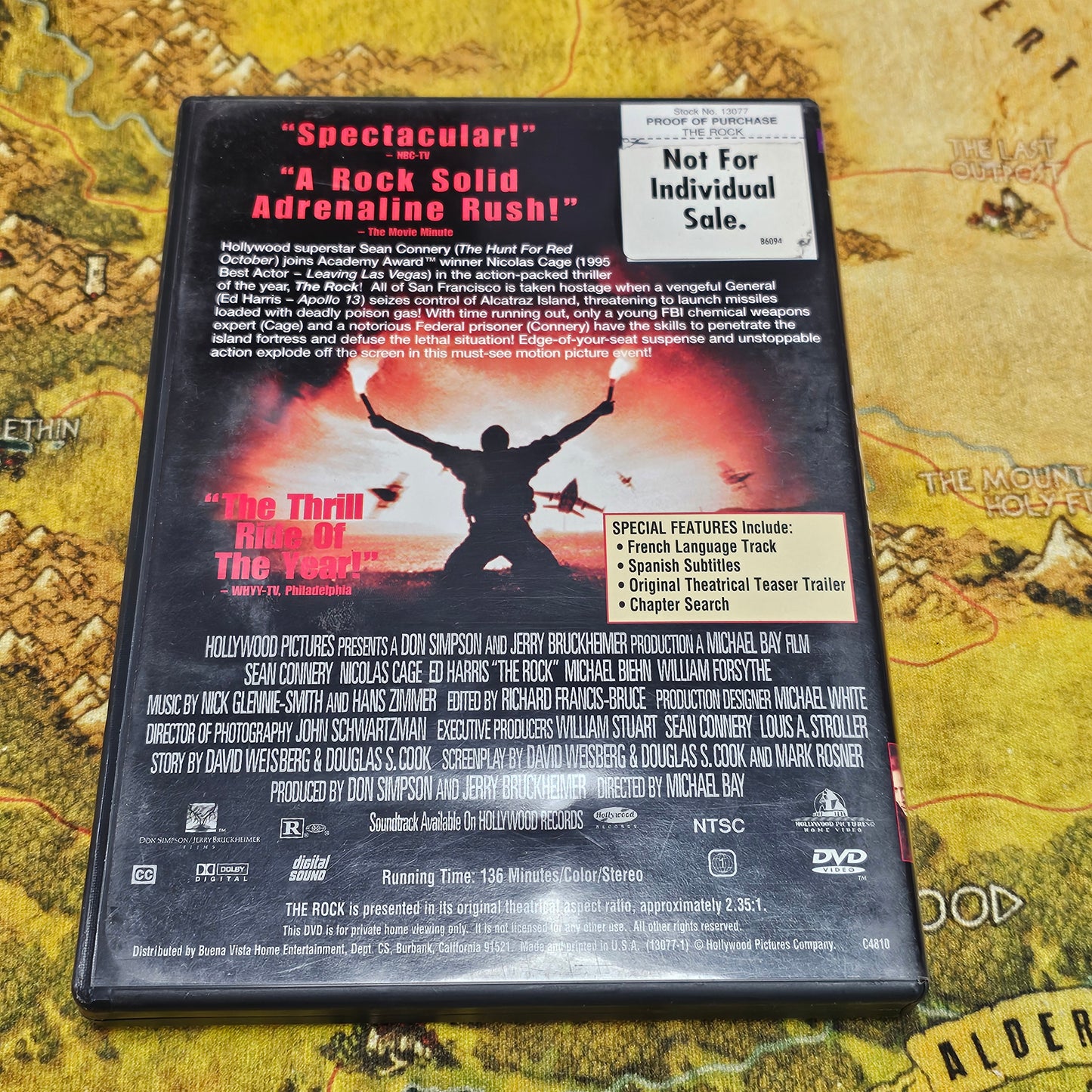 116: The Rock (DVD)