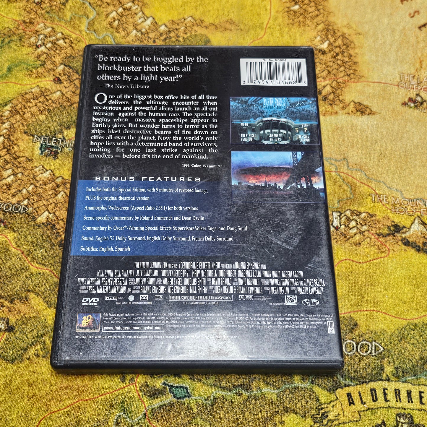 122: Independence Day (DVD)