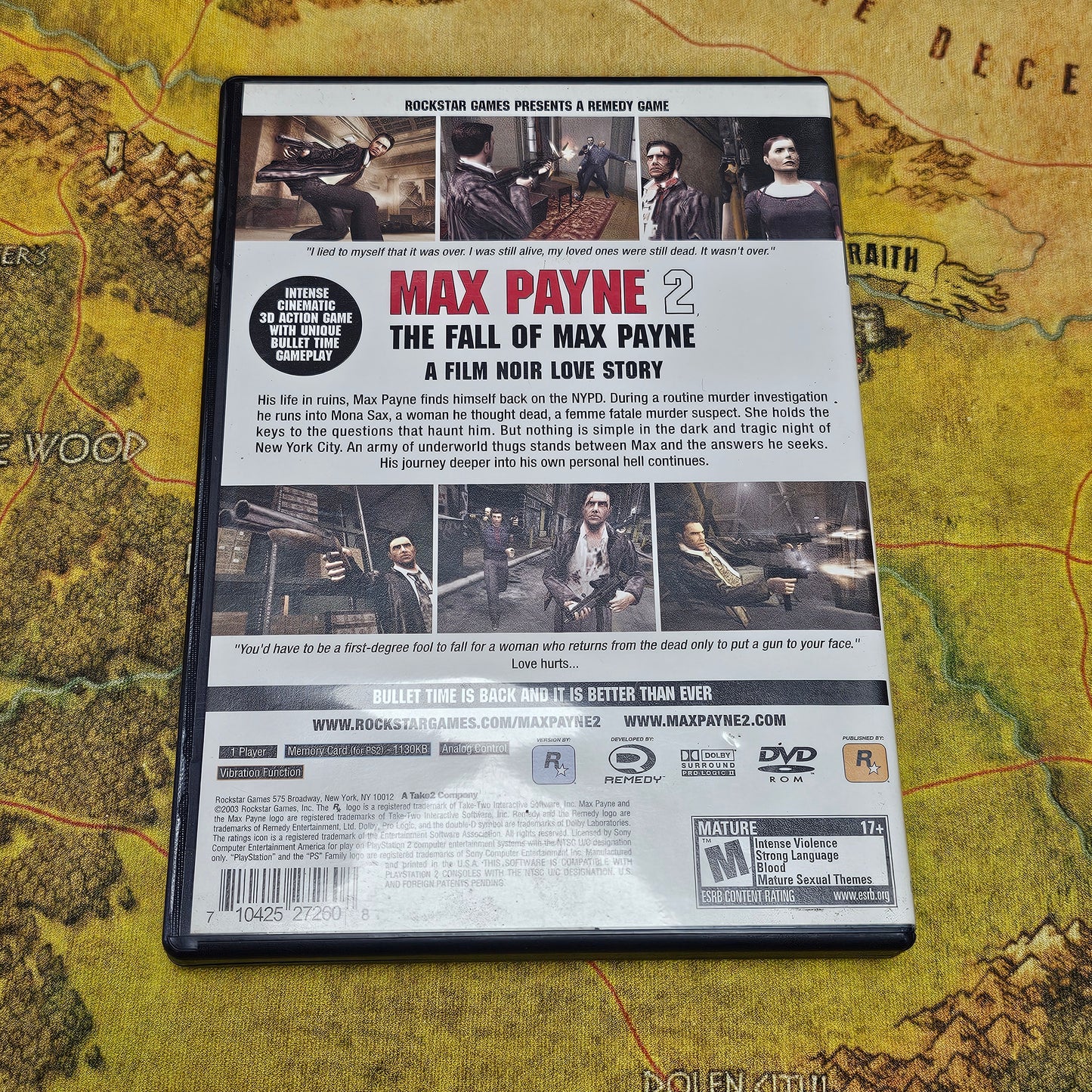 088: Max Payne 2: The Fall of Max Payne - PS2