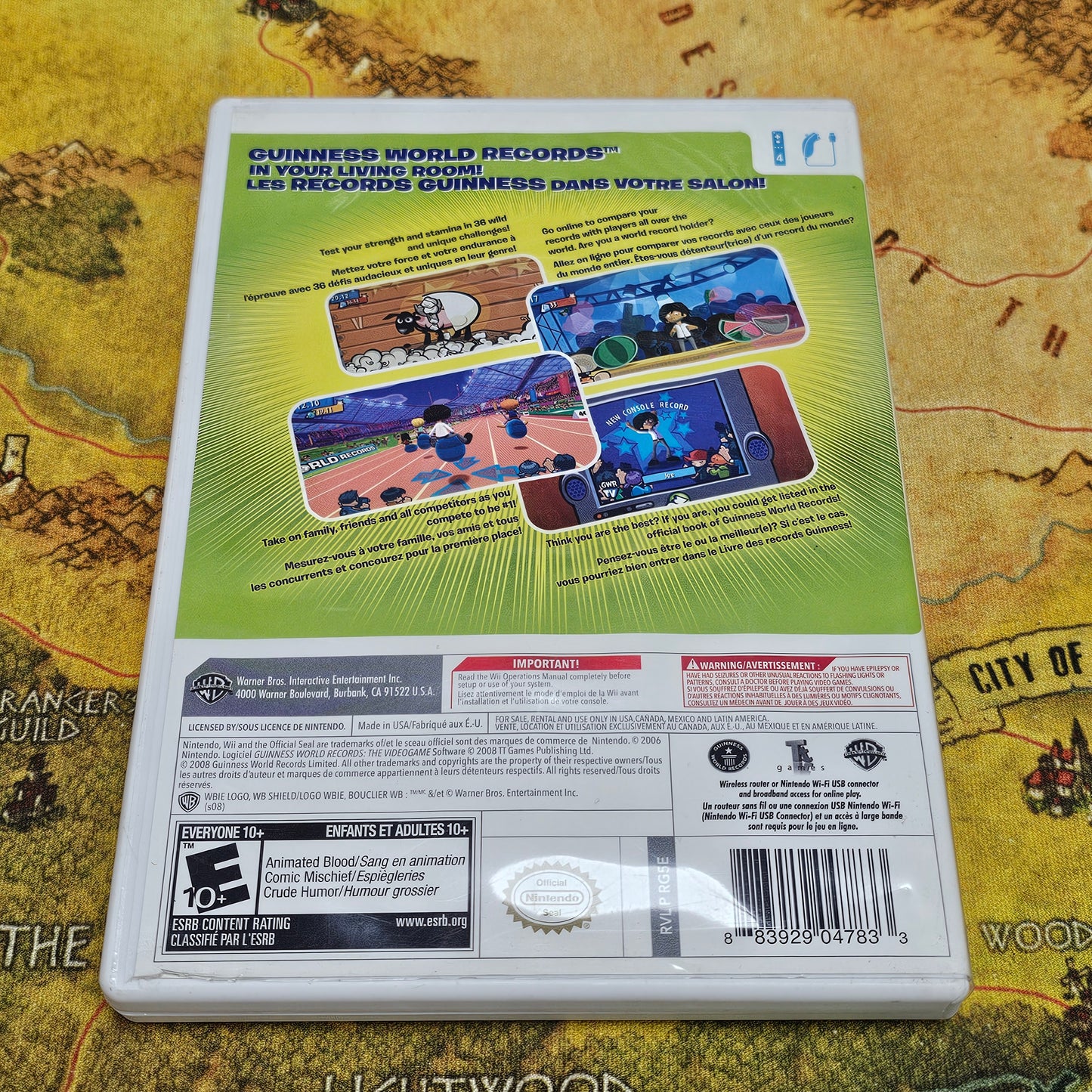 108: Guinness World Records: The Videogame - Wii
