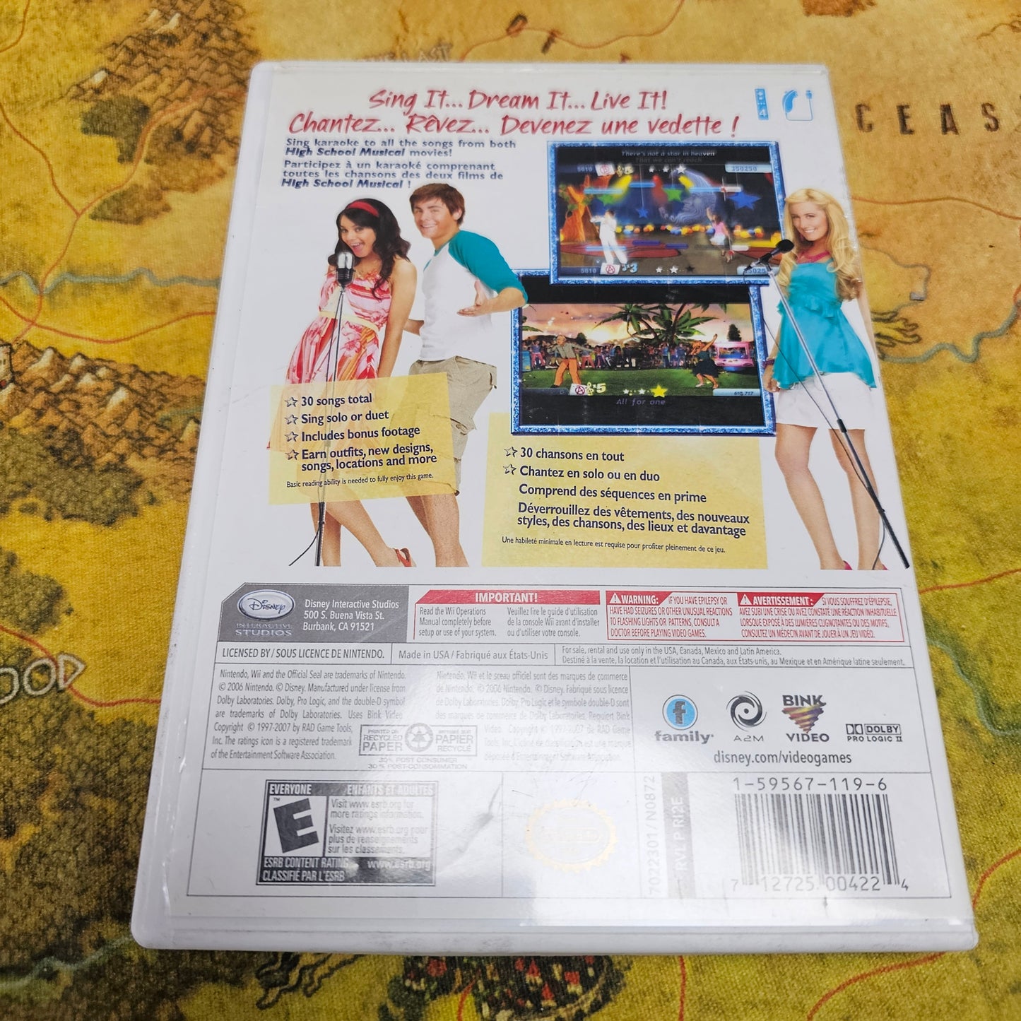 112: Highschool Musical Sing It! - Wii