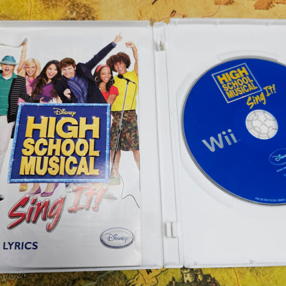 112: Highschool Musical Sing It! - Wii