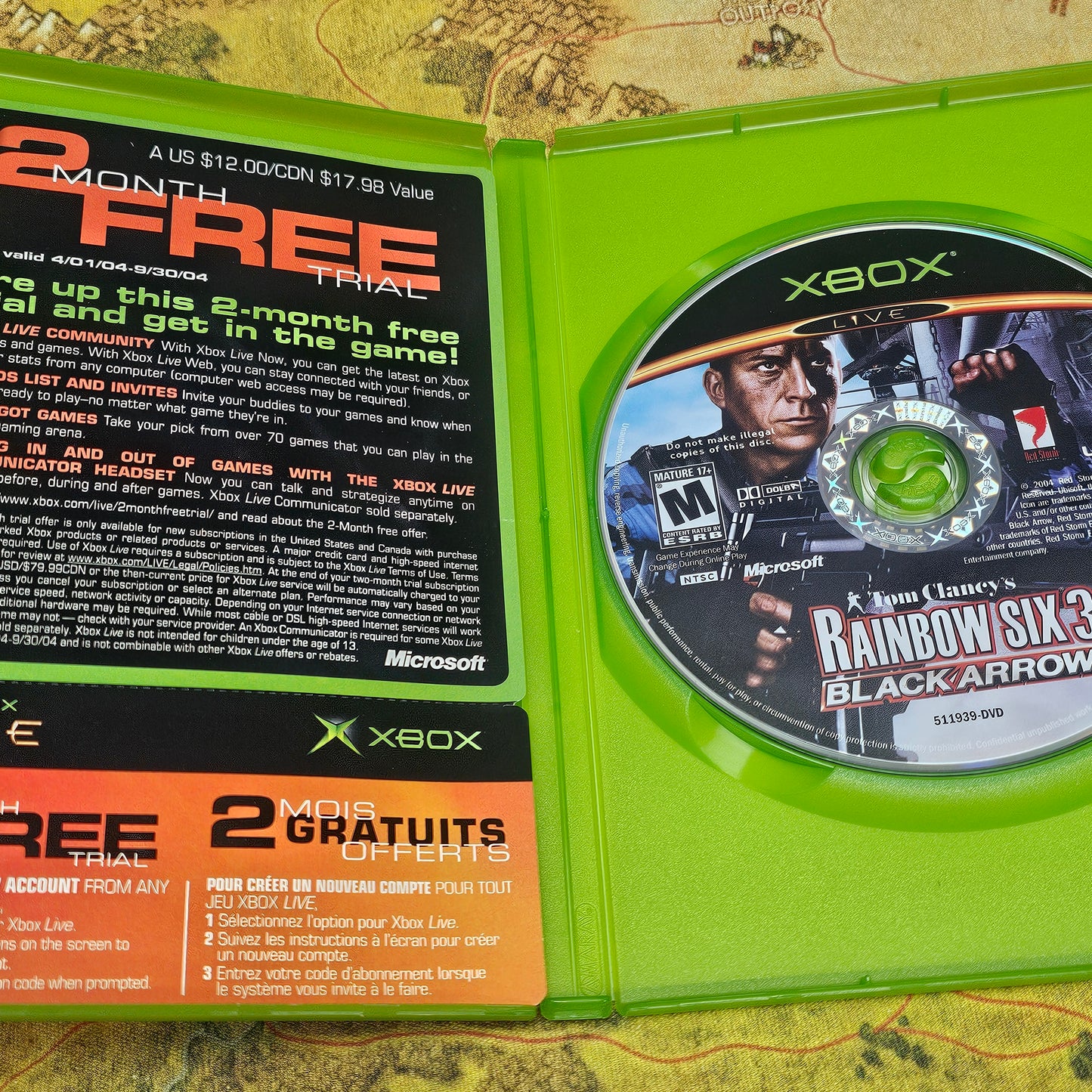 090: Rainbow Six 3: Black Arrow - XBox